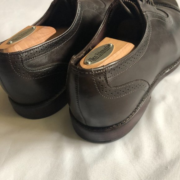 Allen Edmonds Plain-toe Lace-up Oxford Shoes - 10.5D Brown main image 8